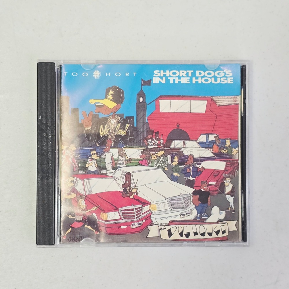 Too $hort - Short Dog's in the House CD 1990 Jive Records West Coast Hip Hop